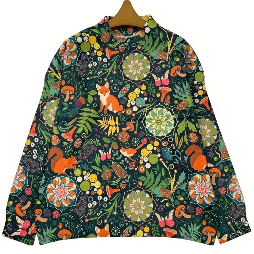 Forest FOX sweater - Picture 10 of 16